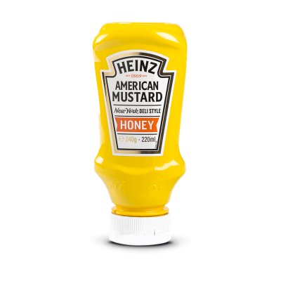 Heinz Honey Top Down Mustard 220ml